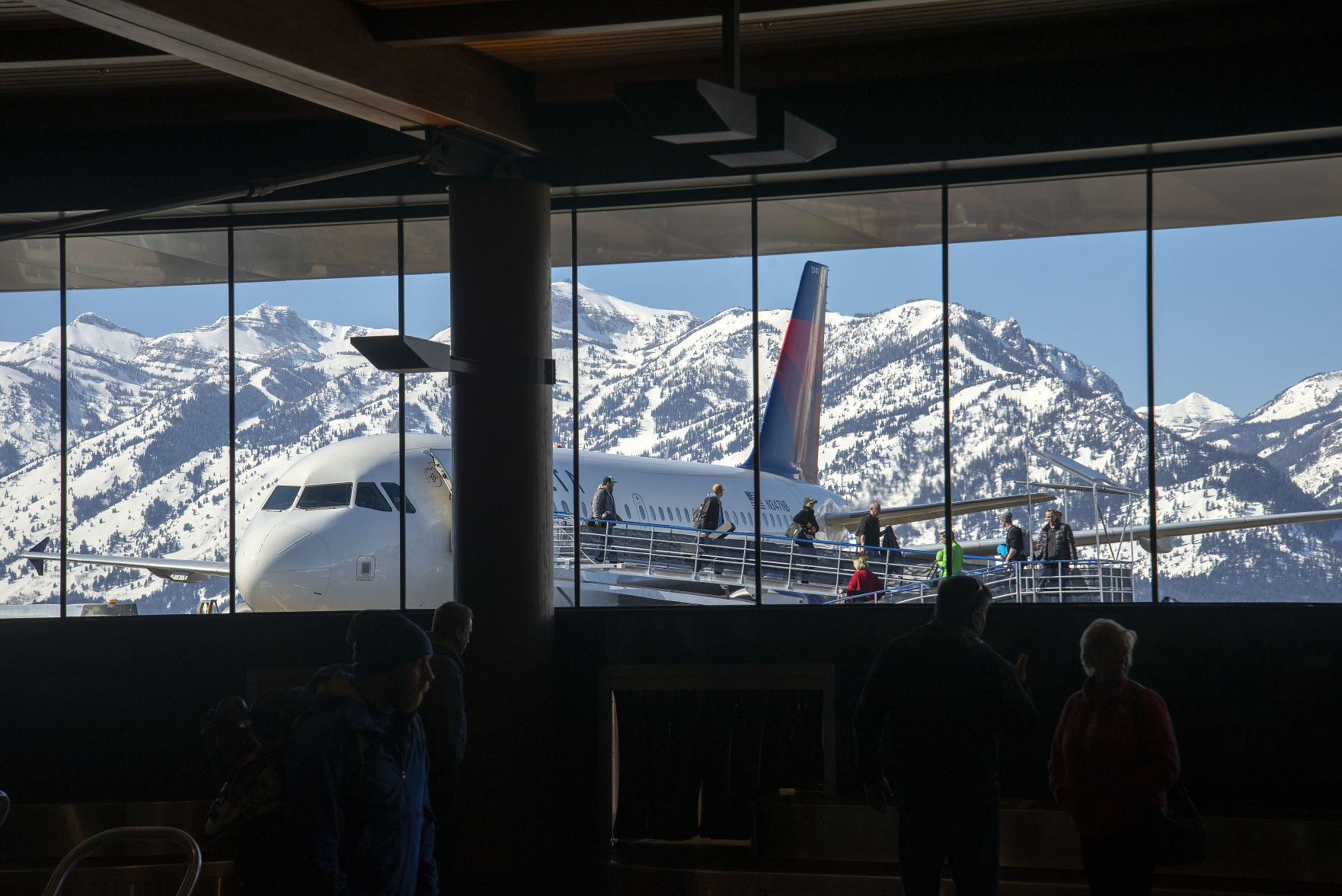 Jackson Hole Airport record emplanements